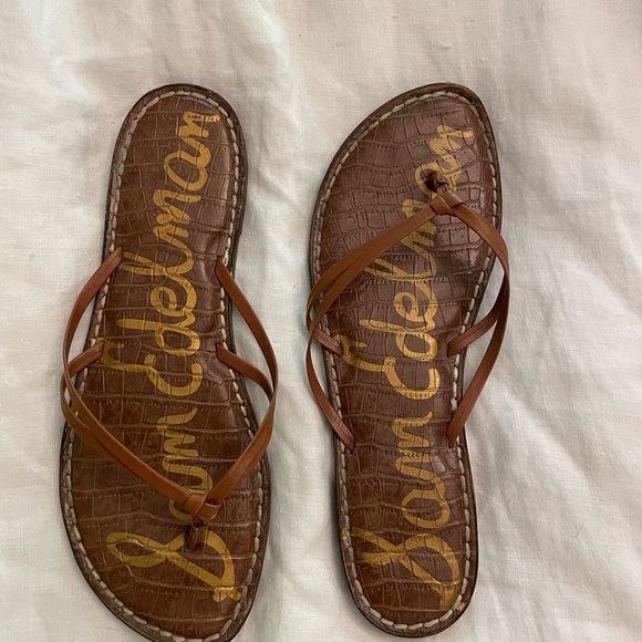 Sam Edelman 7.5 Gerianne saddle leather sandal - Picture 2 of 4